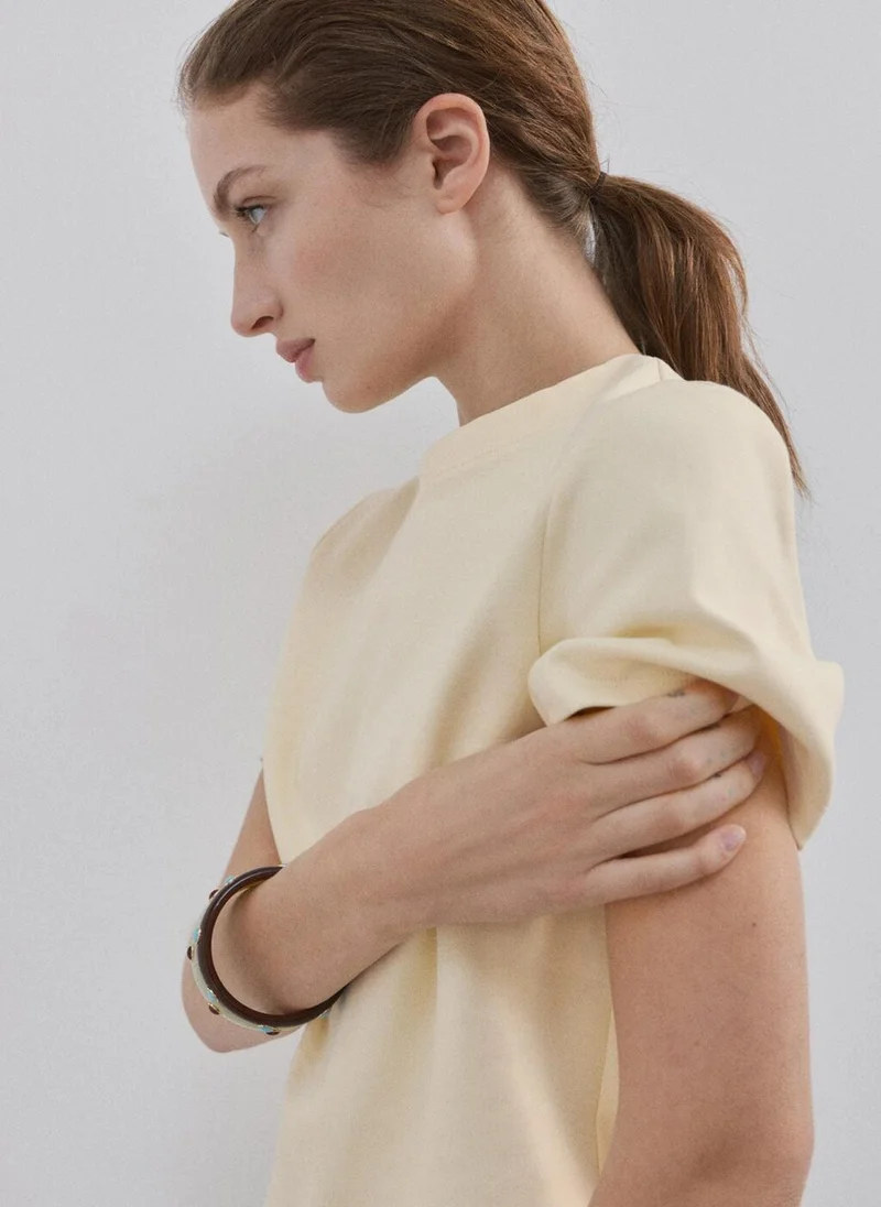 MANGO  Short-sleeved cotton t-shirt for Women | Best Price UAE